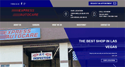 Desktop Screenshot of expressautocarelv.net